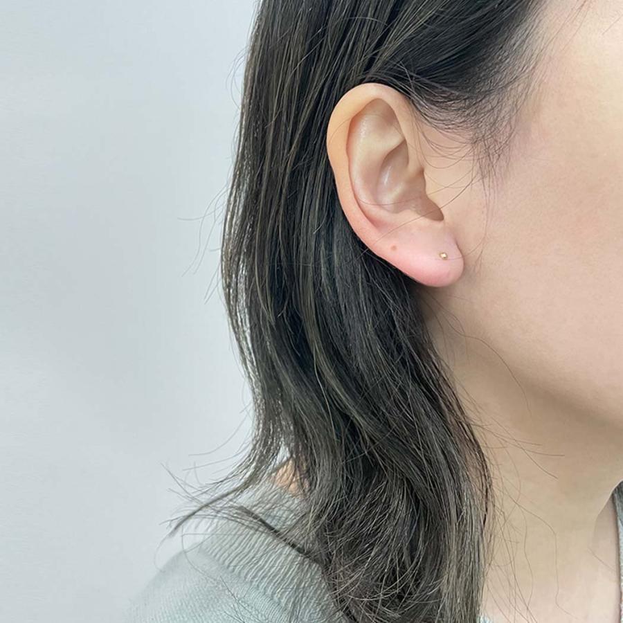 sinc (シンク) / K10YG ミラーボール キャッチ付き ミニ ピアス ゴールド (片耳タイプ) 10金 レディース ジュエリー アクセサリー ギフト プレゼント 贈り物 … |  | 05