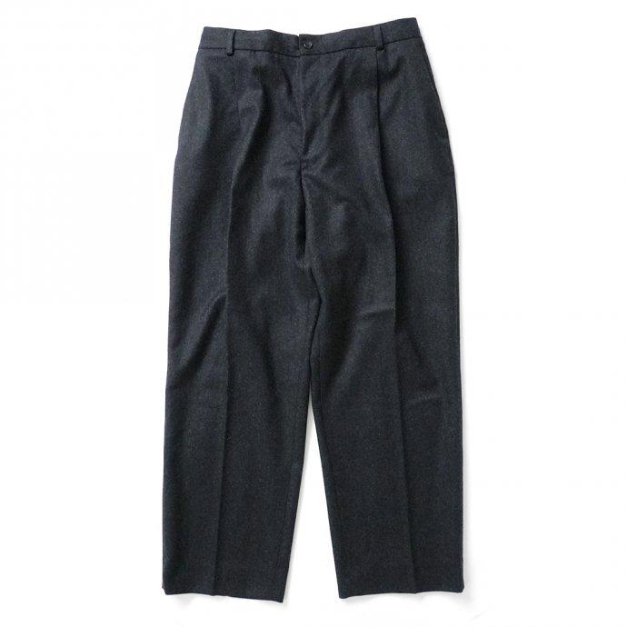 CEASTERS（ケステル） / CT21F-TR02 1P Trousers v5 - Dark Grey ワンタックウールパンツ ダークグレー 買い回り 買い周り 買いまわり ポイント消化 | 