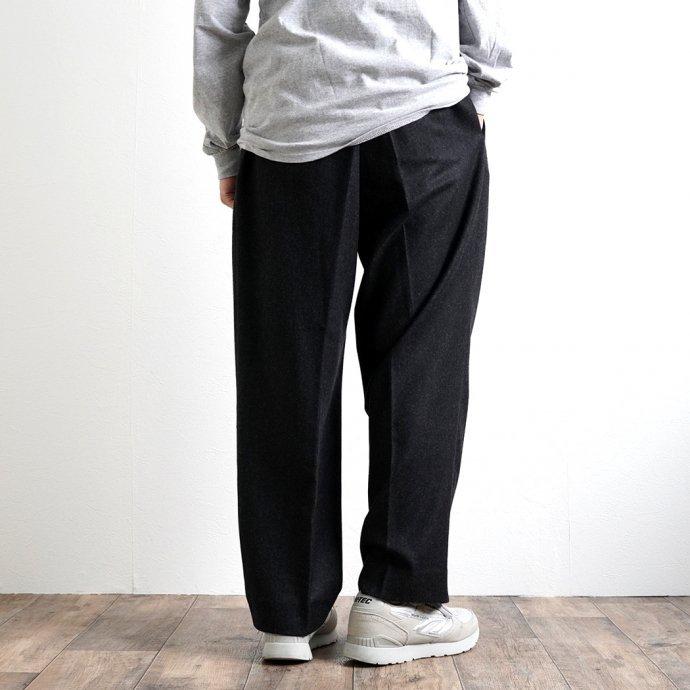 CEASTERS（ケステル） / CT21F-TR02 1P Trousers v5 - Dark Grey ワンタックウールパンツ ダークグレー 買い回り 買い周り 買いまわり ポイント消化 |  | 09