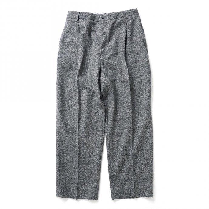 CEASTERS（ケステル） / CT21F-TR02 1P Trousers v5 - Small Herringbone ワンタックウールパンツ スモールヘリンボーン 買い回り 買い周り 買いまわり ポイン… | 