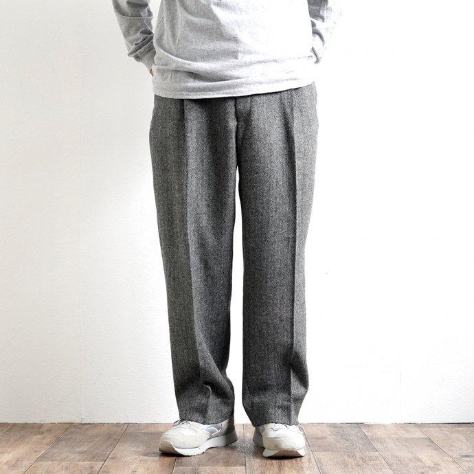 CEASTERS（ケステル） / CT21F-TR02 1P Trousers v5 - Small Herringbone ワンタックウールパンツ スモールヘリンボーン 買い回り 買い周り 買いまわり ポイン… |  | 07