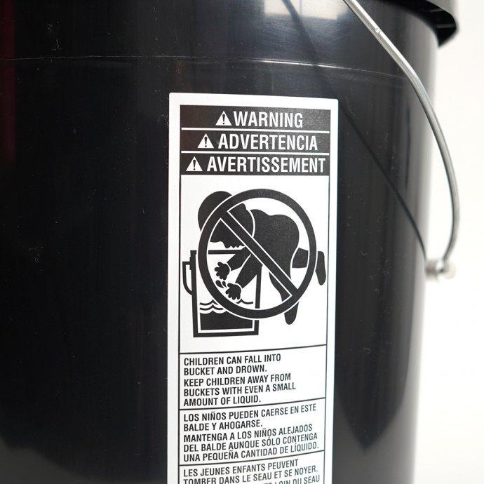 LEAKTITE / USA 5ガロンバケツ ブラック アメリカ製 |  | 05