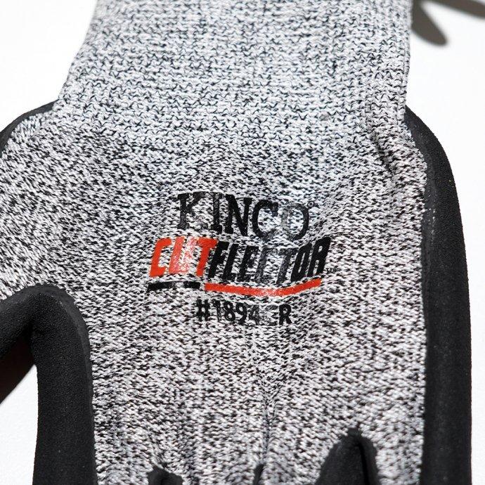 Kinco / 1894CR Cutflector - Knit Shell & Sandy Form Nitrile Palm キンコグローブ 高耐切創性ニトリル背抜き手袋 |  | 02