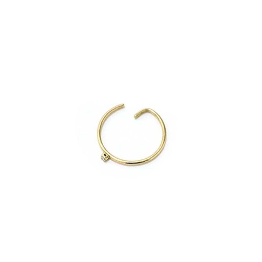 hirondelle et pepin（イロンデールエペパン）/ k18 he-22ss-11 エトワール ダイヤ イヤリング イヤーカフ（片耳タイプ） | hirondelle | 01