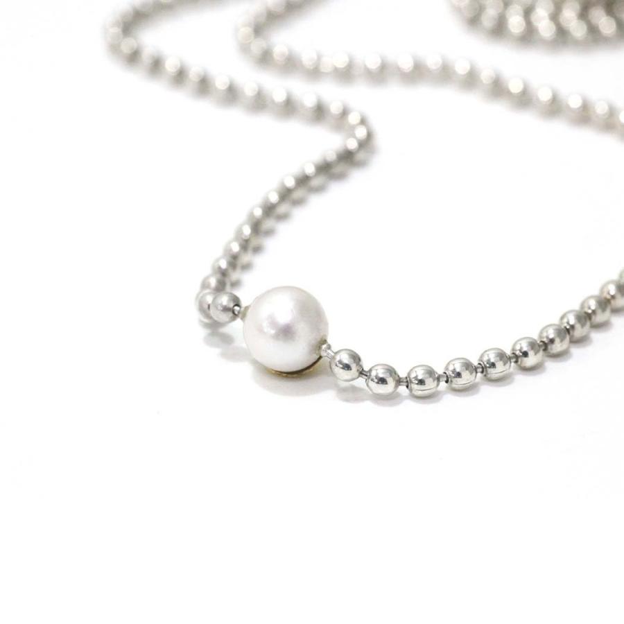 【廃番商品】hirondelle et pepin（イロンデールエペパン）/ silver k18 sn-22ss-26 エトワール・ブリヨント パール ネックレス | hirondelle | 01