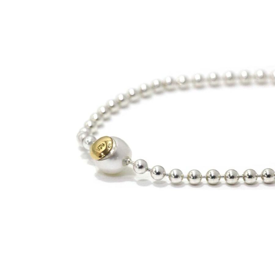 【廃番商品】hirondelle et pepin（イロンデールエペパン）/ silver k18 sn-22ss-26 エトワール・ブリヨント パール ネックレス | hirondelle | 02