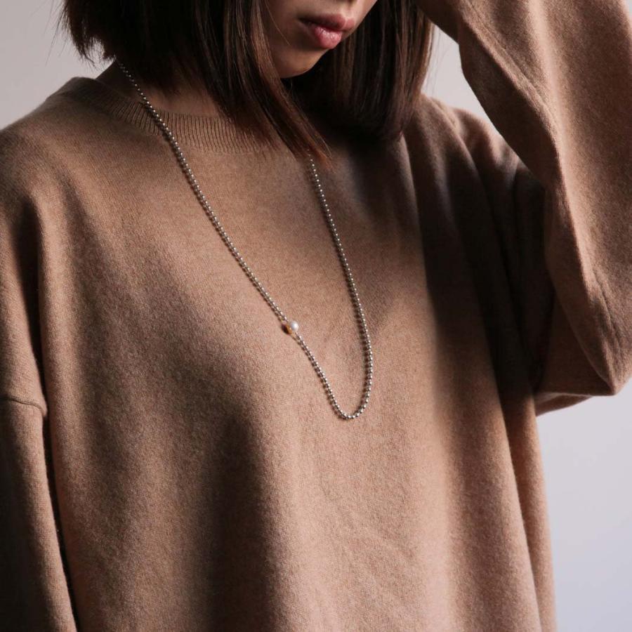 【廃番商品】hirondelle et pepin（イロンデールエペパン）/ silver k18 sn-22ss-26 エトワール・ブリヨント パール ネックレス | hirondelle | 05