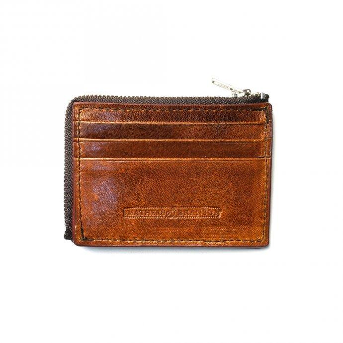 SMOKE T ONE / Needlepoint L-Shaped Zip Card Wallet - Rainbow Trout Skin ジップウォレット ニジマス |  | 01