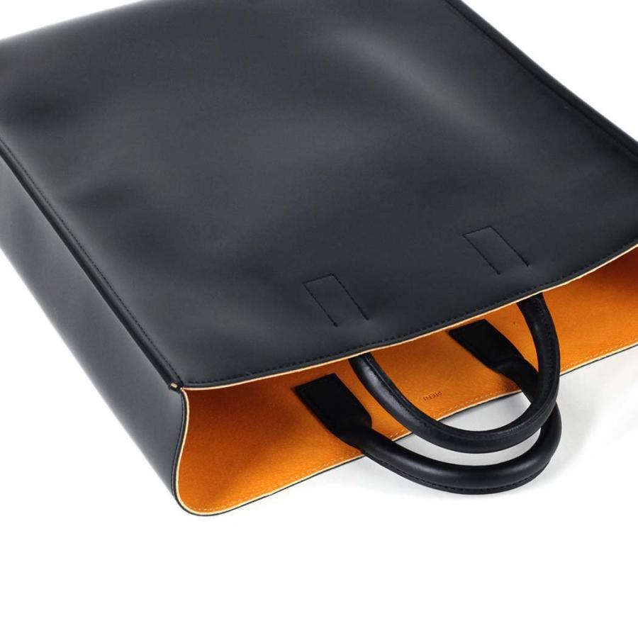 PIENI (ピエニ) TOTE L トートバッグ MUSTA (ブラック×ナチュラル) SZB-35-5017 レディース メンズ ユニセックスバッグ トートバッグ Lサイズ 送料無料 | PIENI | 06