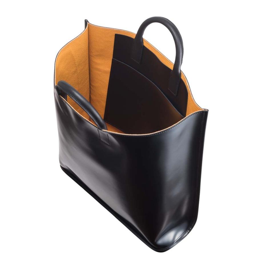 PIENI (ピエニ) TOTE L トートバッグ MUSTA (ブラック×ナチュラル) SZB-35-5017 レディース メンズ ユニセックスバッグ トートバッグ Lサイズ 送料無料 | PIENI | 07