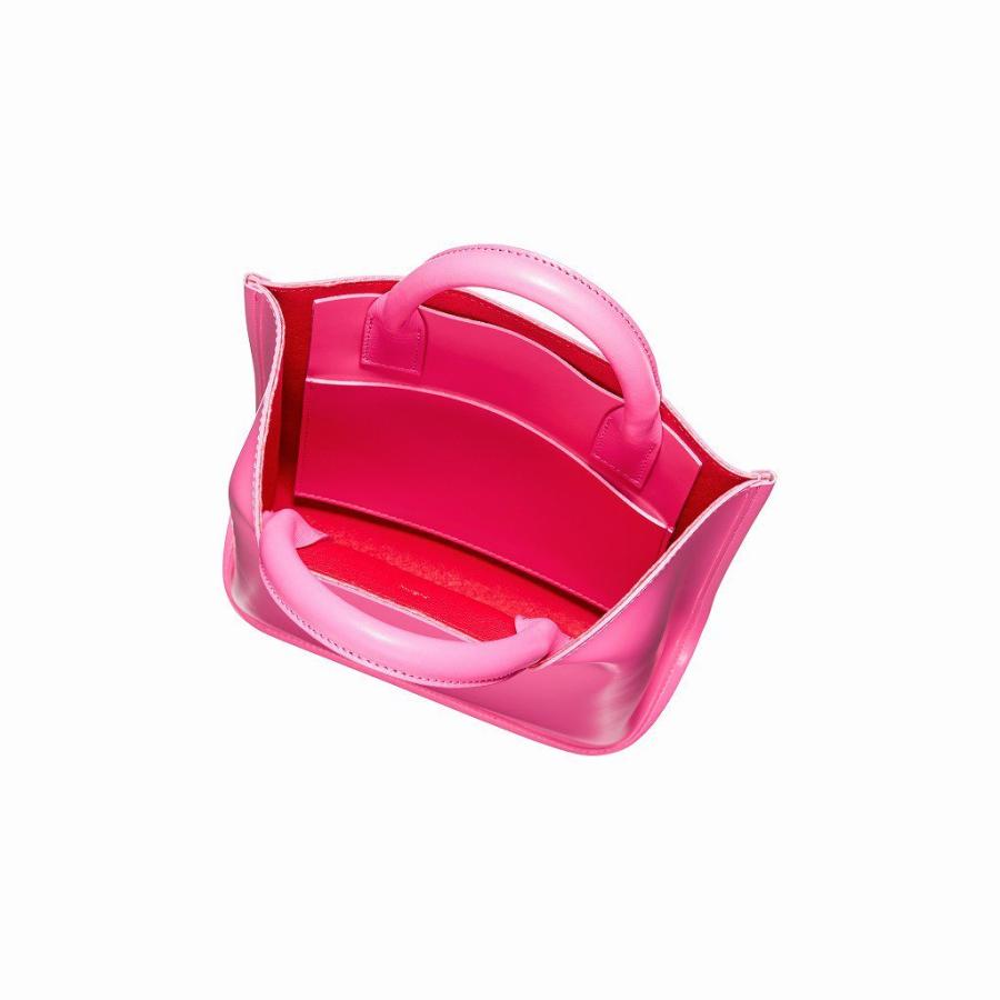 PIENI (ピエニ) TOTE S トートバッグ PINKII (ピンク×レッド) SZB-35-5018 レディース メンズ ユニセックスバッグ トートバッグ Sサイズ 送料無料 | PIENI | 06