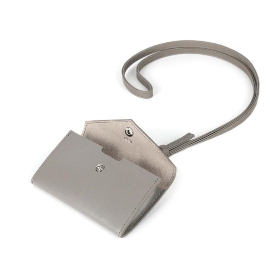 PIENI (ピエニ) CARDY カードケース HARMAA (グレー×グレー) SZB-35-4023 レディース メンズ ユニセックス お財布 ショルダー マルチケース ミニ財布送料無… | PIENI | 02