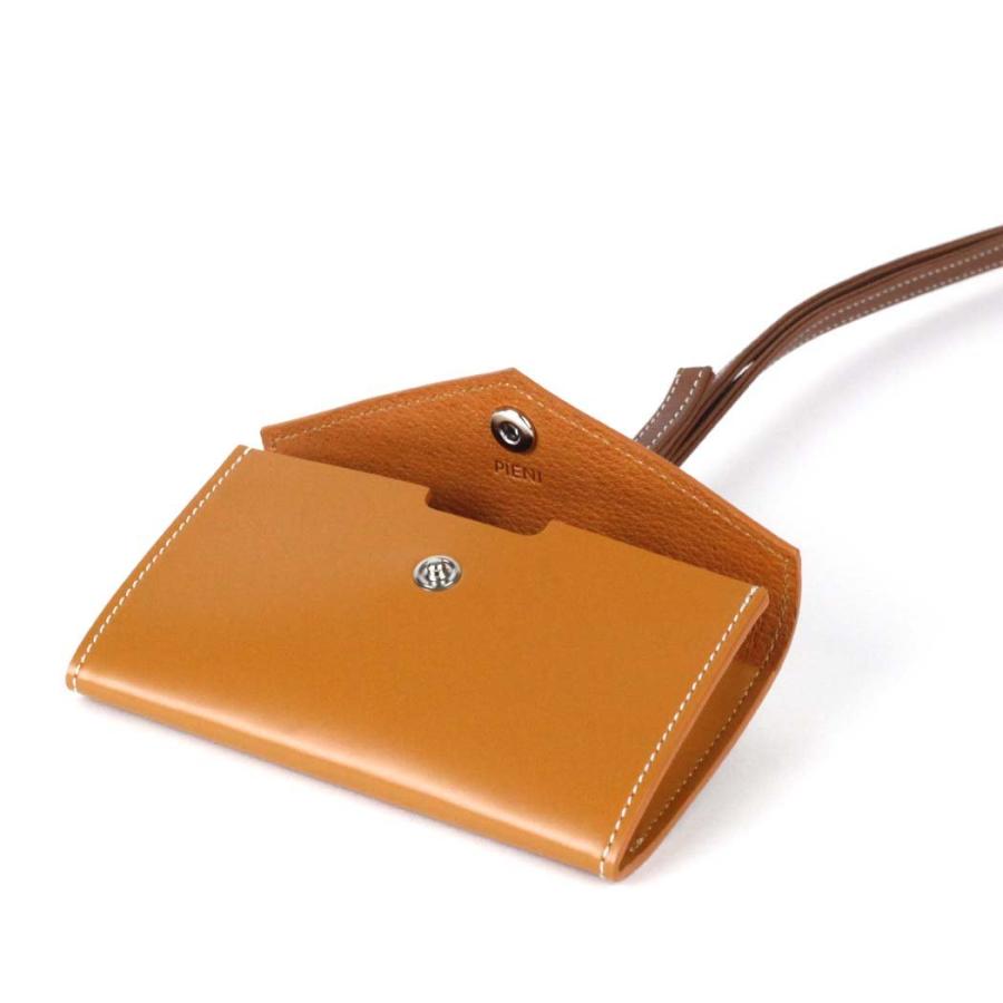 PIENI (ピエニ) CARDY カードケース KARAMELLI (キャラメル×ブラウン) SZB-35-4023 レディース メンズ ユニセックス お財布 ショルダー マルチケース ミニ財… | PIENI | 03