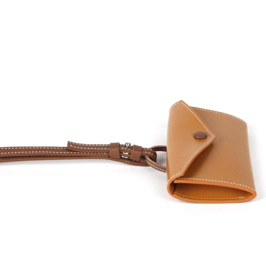 PIENI (ピエニ) CARDY カードケース KARAMELLI (キャラメル×ブラウン) SZB-35-4023 レディース メンズ ユニセックス お財布 ショルダー マルチケース ミニ財… | PIENI | 04