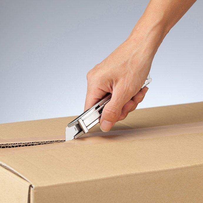 OLFA / オールメタル セーフティカッター 洗浄可能 NSF規格認証取得 カッター ナイフ ステンレス製 文房具 左右両用 替刃式 安全 衛生的    プチギフト プレゼ… | OLFA | 02