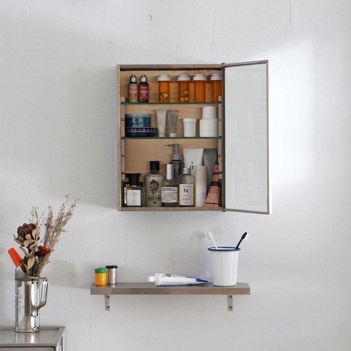 ANAheim Medicine Cabinet - Small アナハイム メディシン キャビネット スモール ミラーキャビネット ステンレス | ANAheim | 05