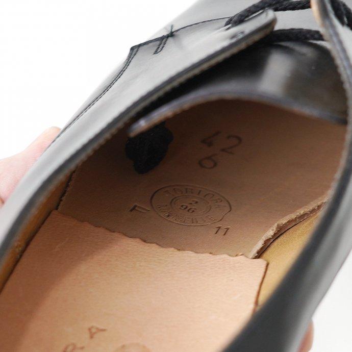 フランス軍 レザー サービス シューズ EU42 27cm相当 デッドストック ブラック 革靴 送料無料 ミリタリー オックスフォード ビジネスシューズ 黒 |  | 14