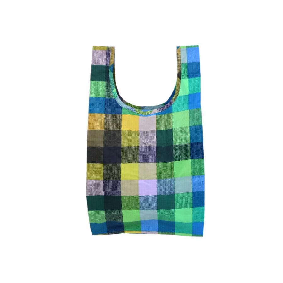 BAGGU バグー BABY エコバッグ マドラスチェック 3 ショッピングバッグ マルシェバッグ 正規品 プチギフト お祝い 贈り物 ポイント 消化 買いまわり 入園準備 … | BAGGU