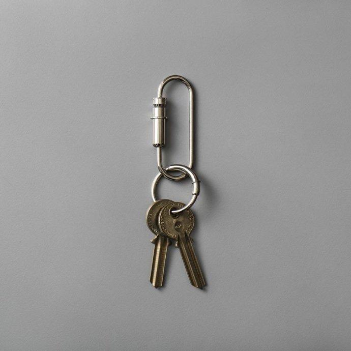 CANDY DESIGN & WORKS (キャンディーデザインワークス) / Bullet Carabiner CHW-13 カラビナキーリング - Nickel-Plated キーホルダー  カラビナ あす楽 … | CANDY DESIGN&WORKS | 01