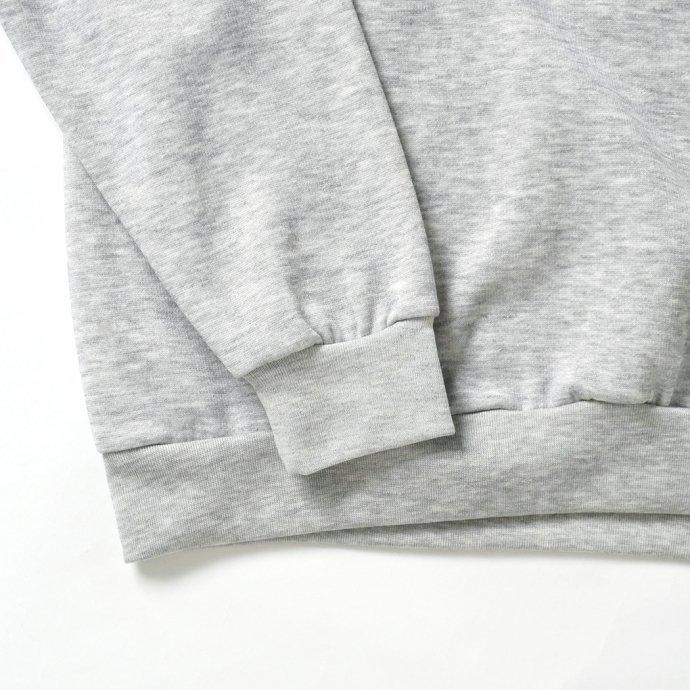 LA Blanks / Classics Fleece Crewneck Sweatshirts - Heather Grey クルーネック スウェットシャツ ヘザーグレー アメリカ製 Made in USA | MADE IN USA | 03