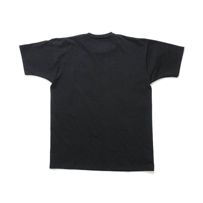 LIFEWEAR Inc. / Heavy Weight Short Sleeve Pocket T-Shirts - Black ライフウェア ヘビーウエイトポケットTシャツ ブラック アメリカ製 Made in USA | MADE IN USA | 01