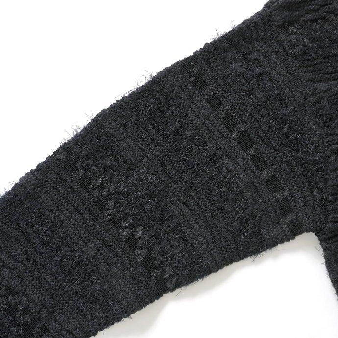 reverve / RV22S005 - Black カーディガン ブラック ニット リバーヴ リバーブ リヴァーヴ メンズ レディース ユニセックス トップス | crepuscule | 06