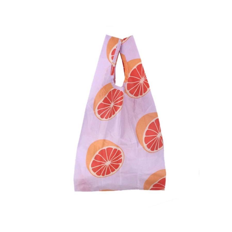 BAGGU (バグゥ) BABY エコバッグ 100%リサイクルナイロン グレープフルーツ ショッピングバッグ マルシェバッグ コンビニバグー 正規品 プチギフト プレゼント… | BAGGU | 01