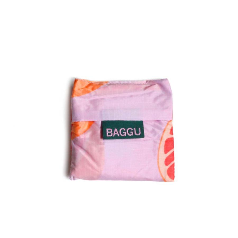 BAGGU (バグゥ) BABY エコバッグ 100%リサイクルナイロン グレープフルーツ ショッピングバッグ マルシェバッグ コンビニバグー 正規品 プチギフト プレゼント… | BAGGU | 03