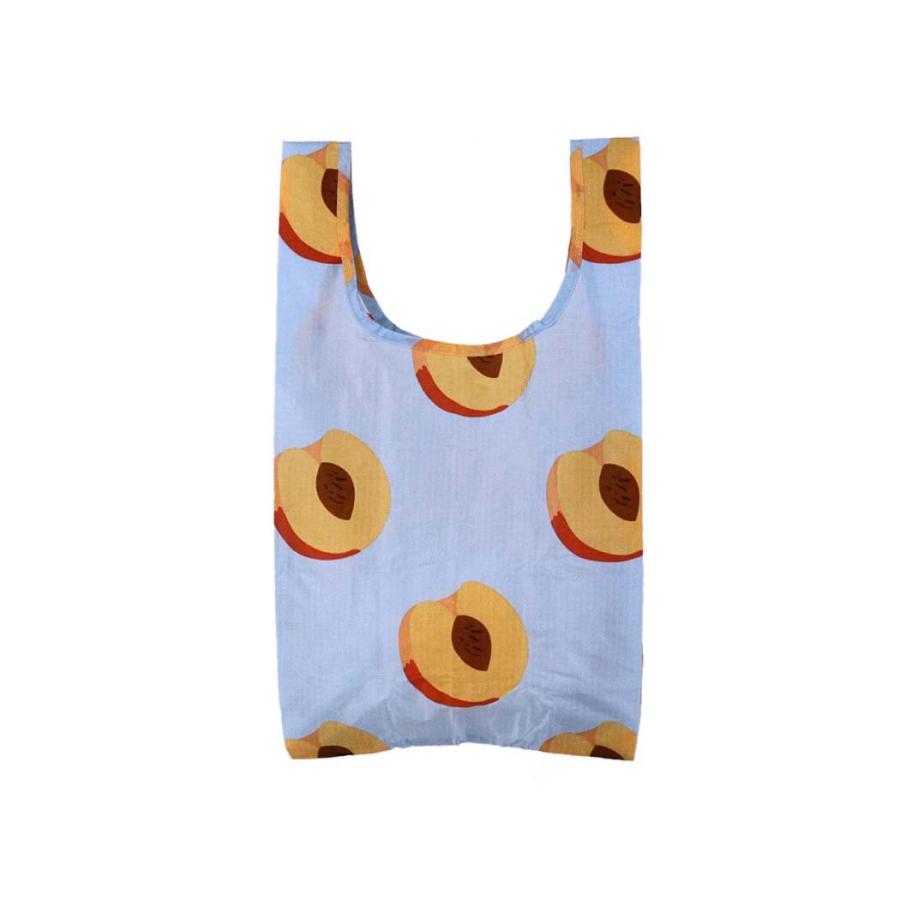 BAGGU (バグゥ) BABY エコバッグ 100%リサイクルナイロン ピーチ ショッピングバッグ マルシェバッグ コンビニバグー 正規品 プチギフト プレゼント お祝い 贈… | BAGGU