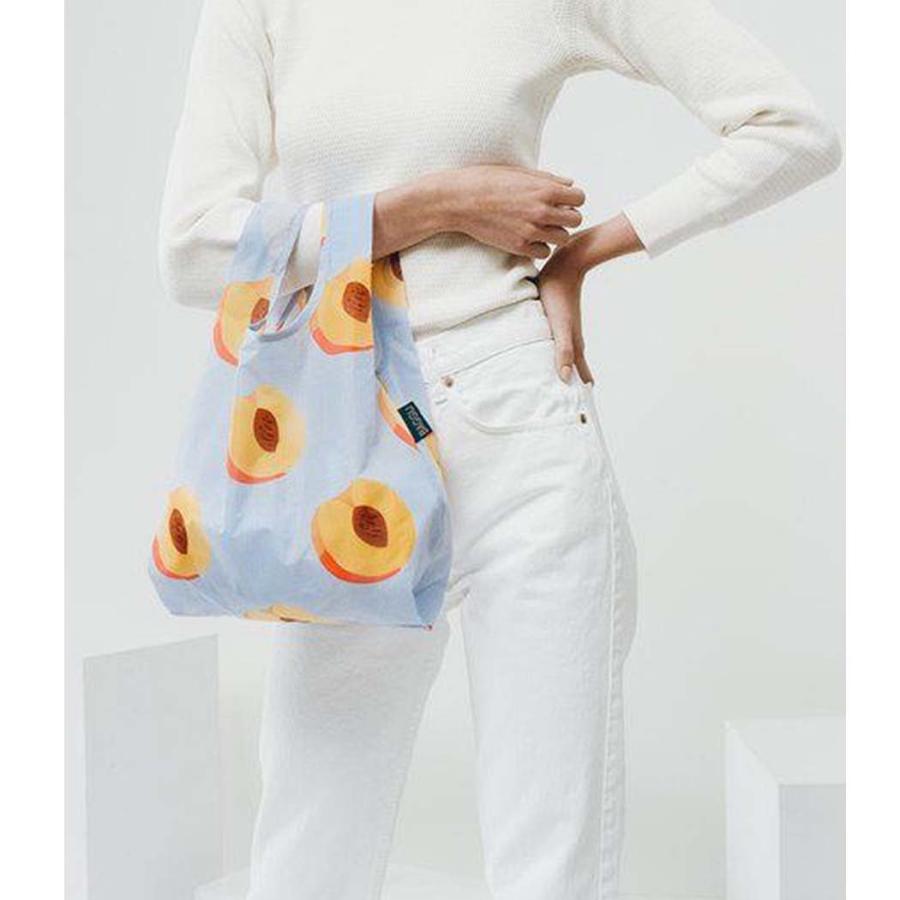 BAGGU (バグゥ) BABY エコバッグ 100%リサイクルナイロン ピーチ ショッピングバッグ マルシェバッグ コンビニバグー 正規品 プチギフト プレゼント お祝い 贈… | BAGGU | 04