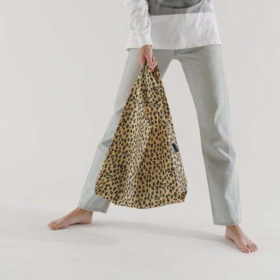 BAGGU (バグゥ) STANDARD BAGGU エコバッグ レオパード ショッピングバッグ マルシェバッグ コンビニバグー 正規品 プチギフト プレゼント お祝い 贈り物 ポイ… | BAGGU | 04