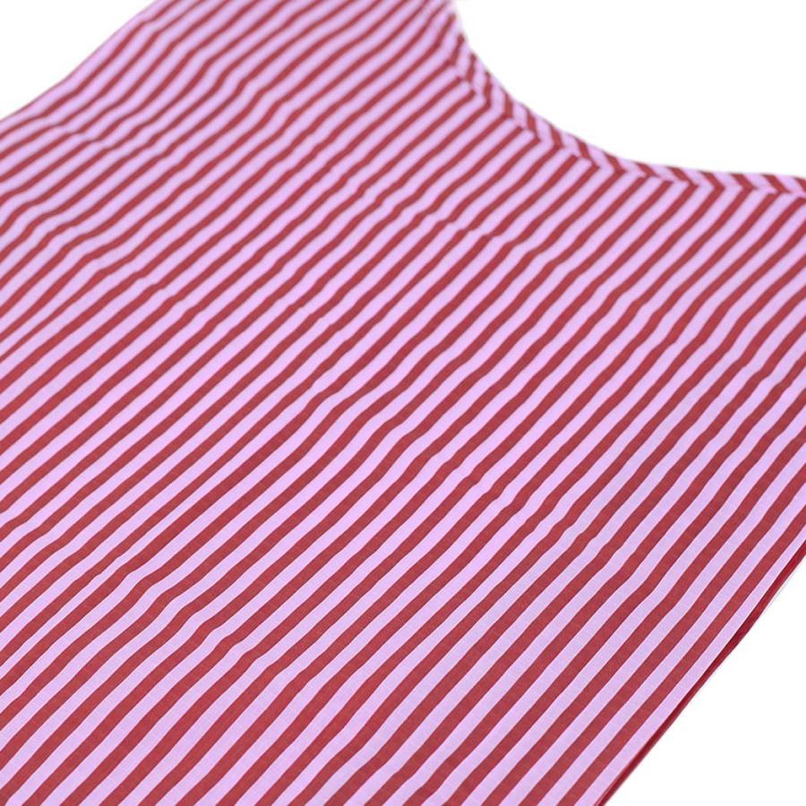 BAGGU (バグゥ) STANDARD BAGGU エコバッグ ストライプ チェリーレッド×ピンク ショッピングバッグ マルシェバッグ コンビニバグー 正規品 プチギフト プレゼ… | BAGGU | 02