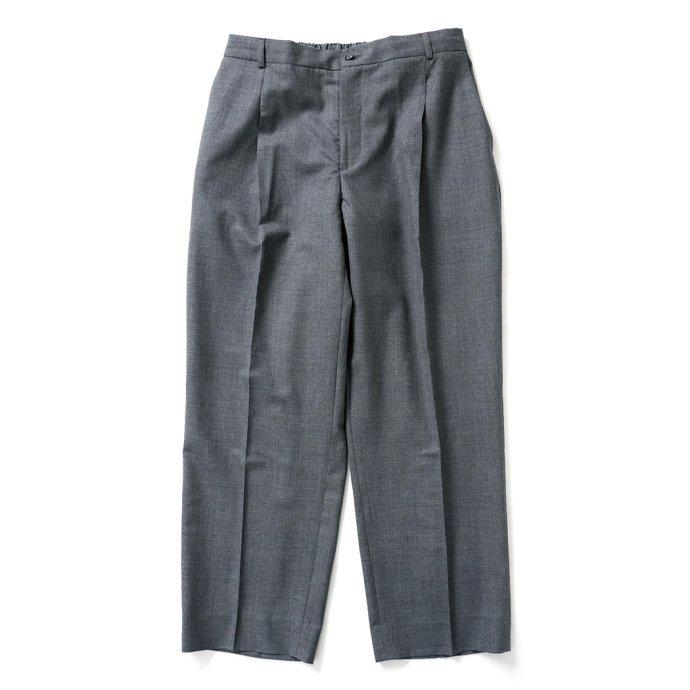 CEASTERS（ケステル） / CT22S-TR02 1P Trousers v5 - Grey ワンタックサマーウールパンツ グレー 買い回り 買い周り 買いまわり ポイント消化 | CEASTERS