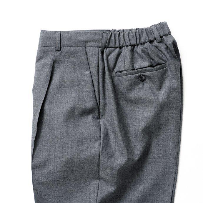 CEASTERS（ケステル） / CT22S-TR02 1P Trousers v5 - Grey ワンタックサマーウールパンツ グレー 買い回り 買い周り 買いまわり ポイント消化 | CEASTERS | 03