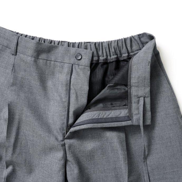 CEASTERS（ケステル） / CT22S-TR02 1P Trousers v5 - Grey ワンタックサマーウールパンツ グレー 買い回り 買い周り 買いまわり ポイント消化 | CEASTERS | 05