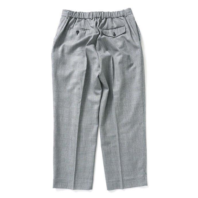 CEASTERS（ケステル） / CT22S-TR02 1P Trousers v5 - Glen Check ワンタックサマーウールパンツ グレンチェック 買い回り 買い周り 買いまわり ポイント消化 | CEASTERS | 01