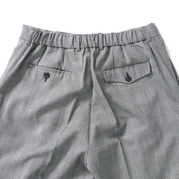 CEASTERS（ケステル） / CT22S-TR02 1P Trousers v5 - Glen Check ワンタックサマーウールパンツ グレンチェック 買い回り 買い周り 買いまわり ポイント消化 | CEASTERS | 04