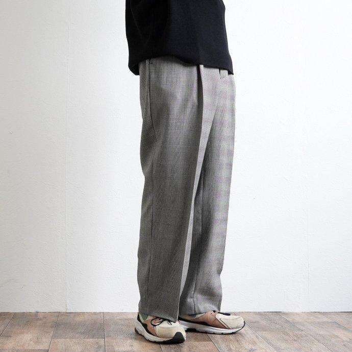 CEASTERS（ケステル） / CT22S-TR02 1P Trousers v5 - Glen Check ワンタックサマーウールパンツ グレンチェック 買い回り 買い周り 買いまわり ポイント消化 | CEASTERS | 08