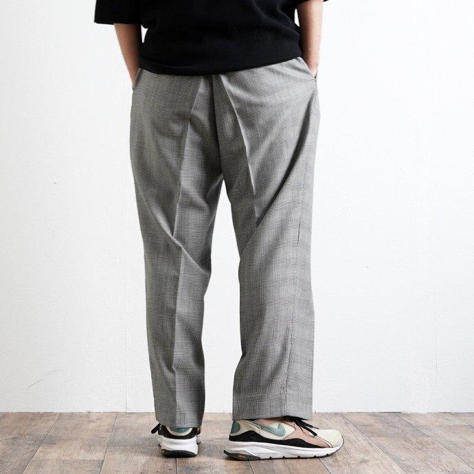 CEASTERS（ケステル） / CT22S-TR02 1P Trousers v5 - Glen Check ワンタックサマーウールパンツ グレンチェック 買い回り 買い周り 買いまわり ポイント消化 | CEASTERS | 09