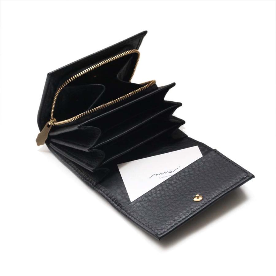 mnoi（ムノイ） / F wallet -black- / ウォレット - シュリンクブラック |  | 03