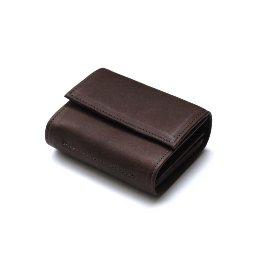 mnoi（ムノイ） / F wallet wax brown / ウォレット - ワックスブラウン | 
