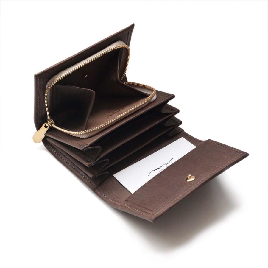 mnoi（ムノイ） / F wallet wax brown / ウォレット - ワックスブラウン |  | 03