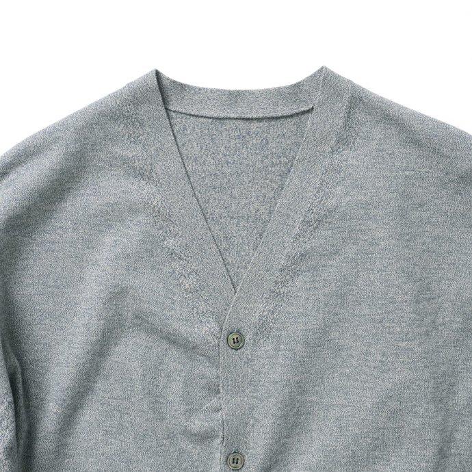 crepuscule クレプスキュール 2201-006 Cardigan - Green カーディガン グリーン メンズ トップス | crepuscule | 02