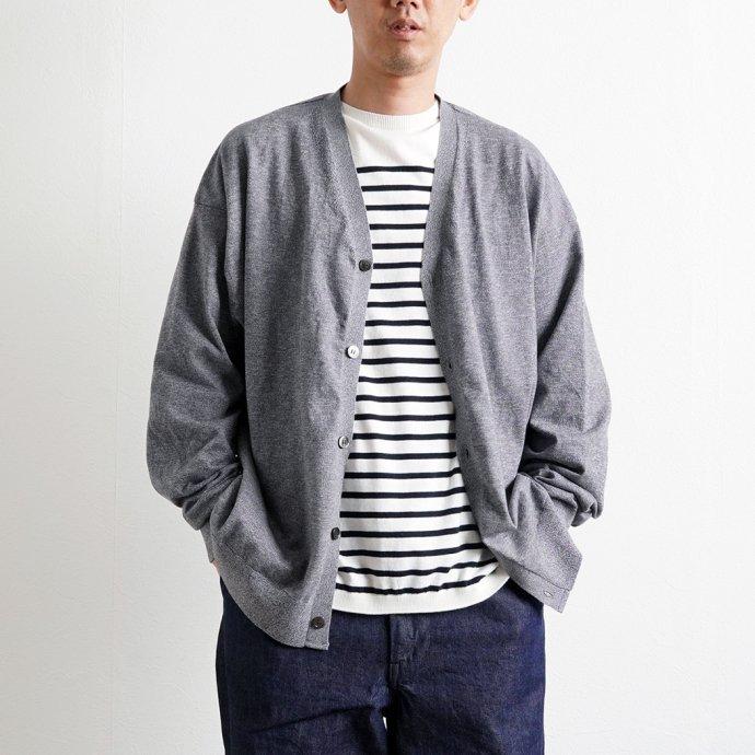 crepuscule クレプスキュール 2201-006 Cardigan - Green カーディガン グリーン メンズ トップス | crepuscule | 05