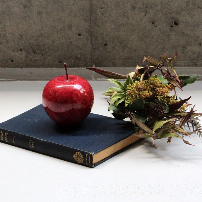 Marble Apple - Red / Large マーブルアップル レッド／ラージ | 雑貨 置物 ペーパーウエイト オブジェ プチギフト プレゼント お祝い 贈り物 ポイント 消化 … | DETAIL | 04