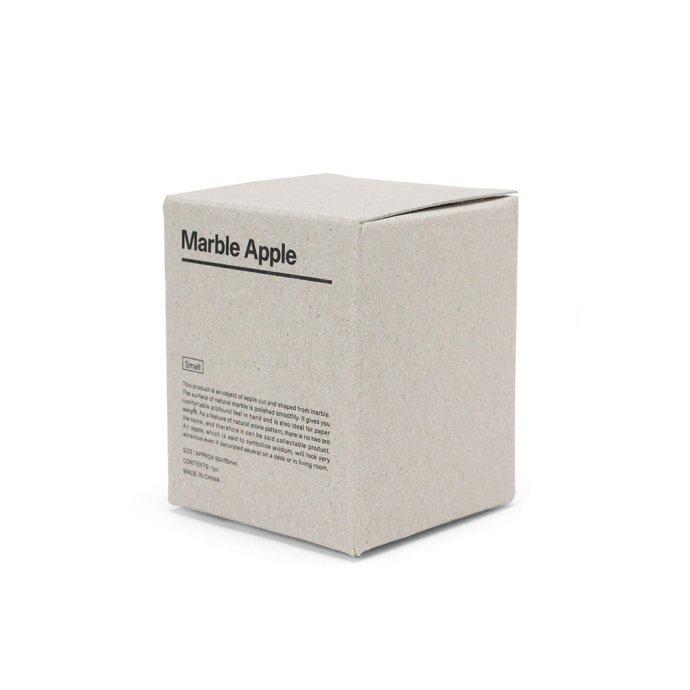 Marble Apple - Stripe / Small マーブルアップル ストライプ／スモール | 雑貨 置物 ペーパーウエイト オブジェ プチギフト プレゼント お祝い 贈り物 ポイン… | DETAIL | 03