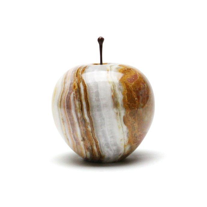 Marble Apple - Stripe / Large マーブルアップル ストライプ／ラージ | 雑貨 置物 ペーパーウエイト オブジェ プチギフト プレゼント お祝い 贈り物 ポイント…｜ehs