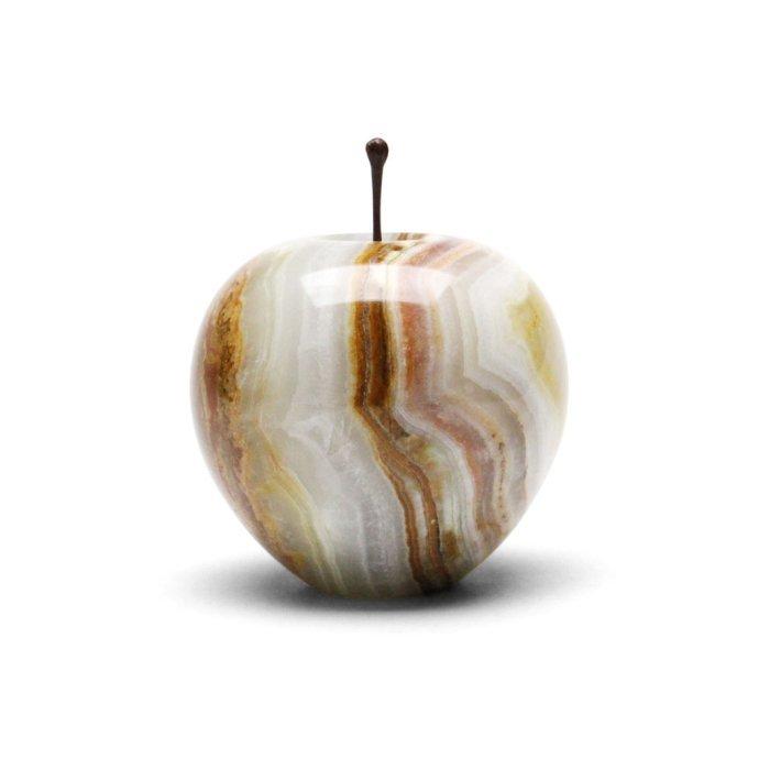 Marble Apple - Stripe / Large マーブルアップル ストライプ／ラージ | 雑貨 置物 ペーパーウエイト オブジェ プチギフト プレゼント お祝い 贈り物 ポイント… | DETAIL | 01