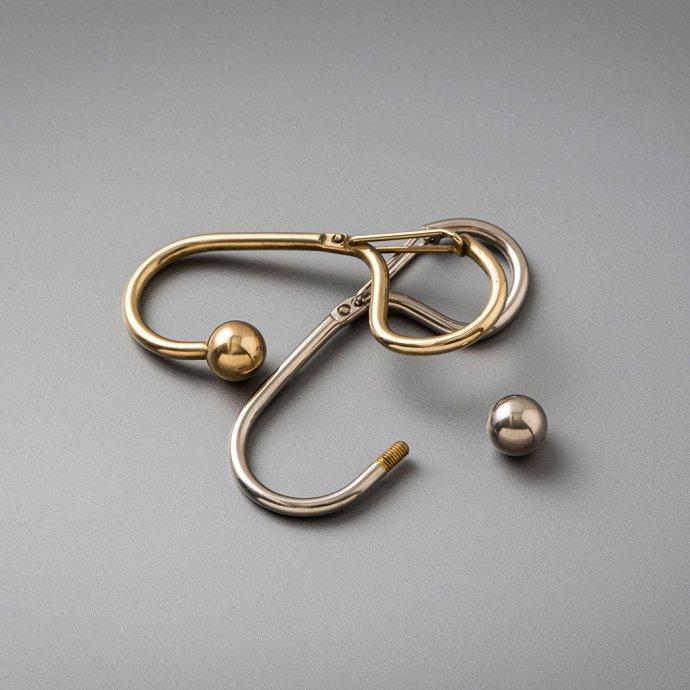 CANDY DESIGN & WORKS (キャンディーデザインワークス) / Quincy CK-23 カラビナキーリング - Nickel キーホルダー カラビナ あす楽 即日発送 即納 プチギ… | CANDY DESIGN&WORKS | 02