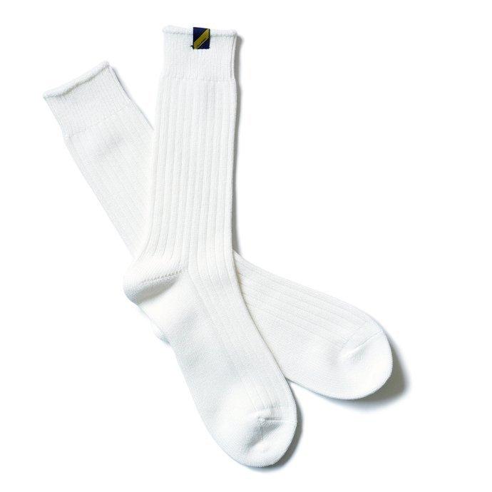 Trad Marks トラッドマークス / Old Rib Socks lite オールドリブソックスライト - Off White オフホワイト あす楽 即日発送 即納 プチギフト お祝い 贈り物 … |  | 01